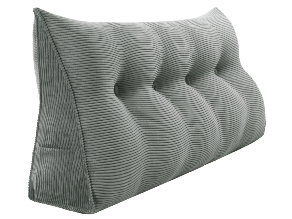Cojín VERCART Gris 140x20x50 cm