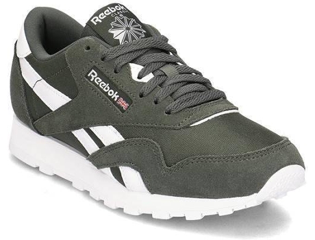 Zapatillas REEBOK Classic Nylon Niños (34.5 - Verde)