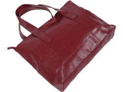 Bolsa Grande Feminina Estilo Sacola Em Couro Pu Macio Com Zíper, Bolsa De Ombro.