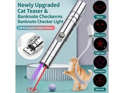 Juguete Puntero Láser Recargable Por Usb Para Gatos,5 Diseños,3 Funciones Interactivas,un Gran Aliado Para El Entretenimiento