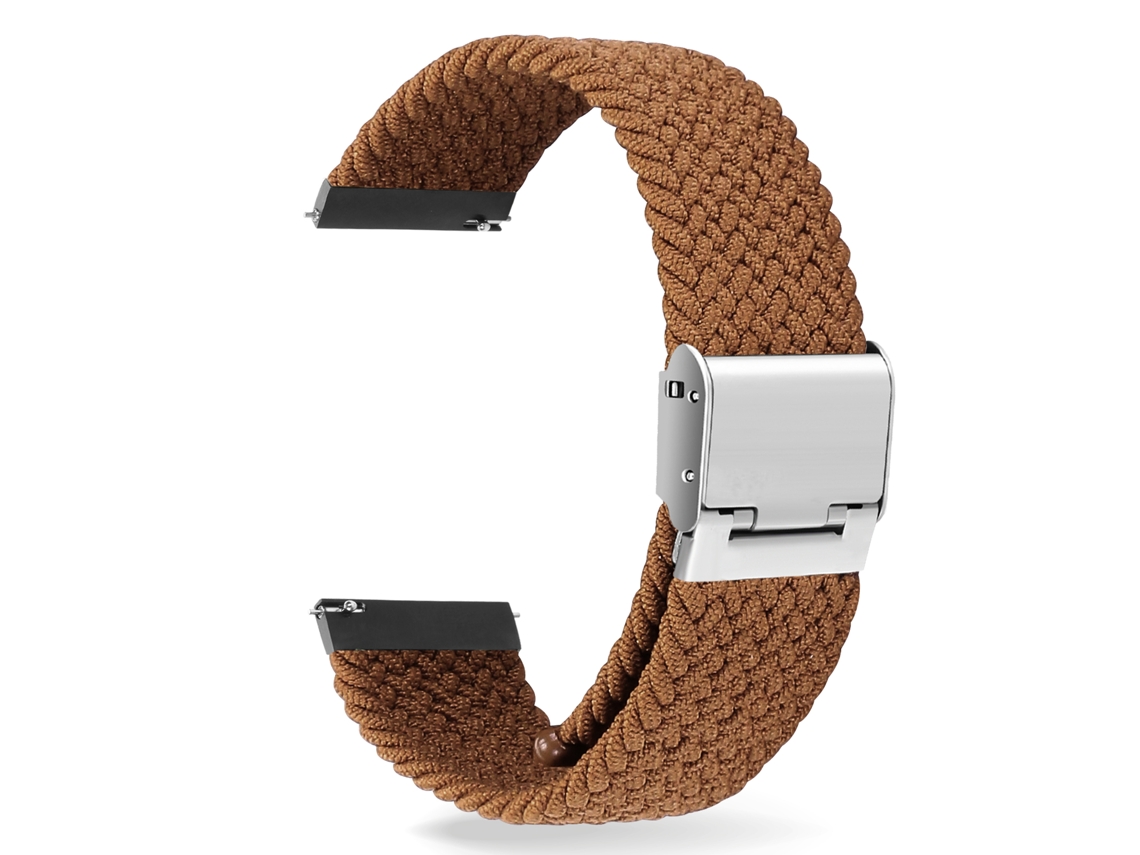 Correa Pulsera Trenzada Flexible para Amazfit Gtr 2E Marrón