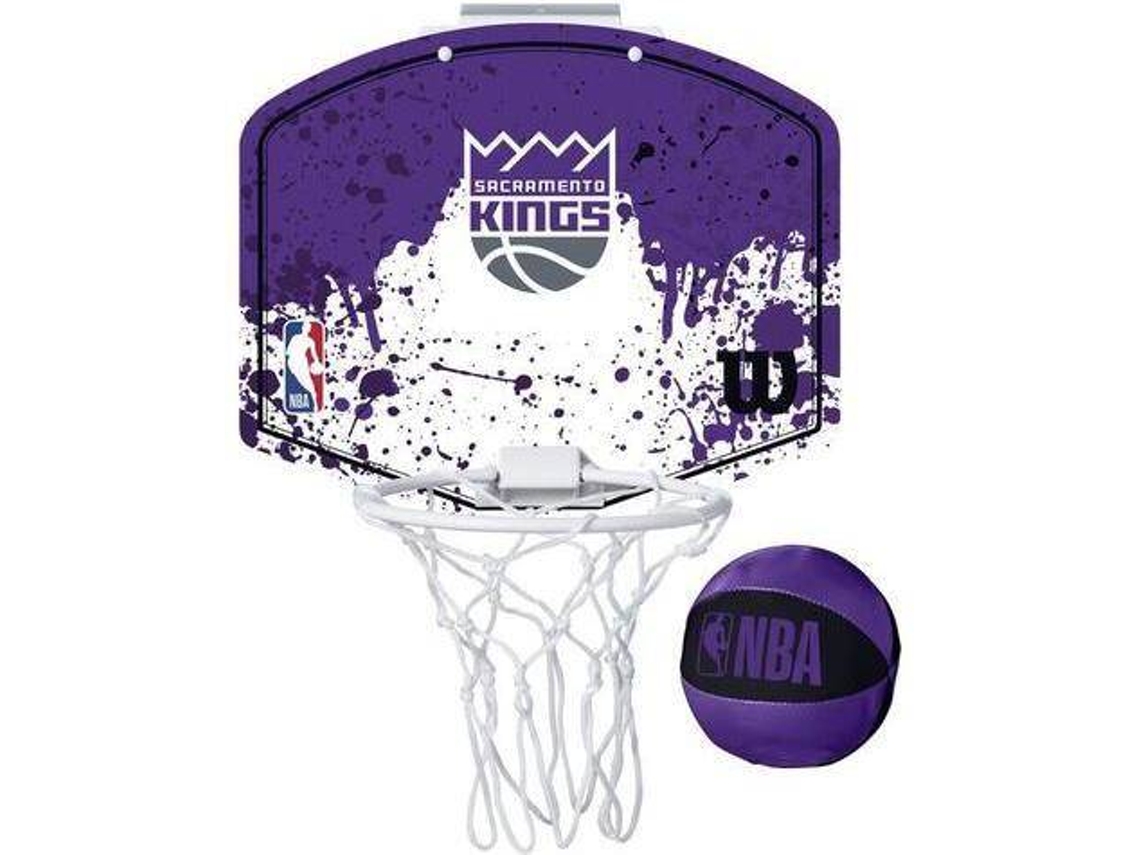 Canasta de Baloncesto WILSON NBA Sacramento Kings Mini Púrpura (Única)