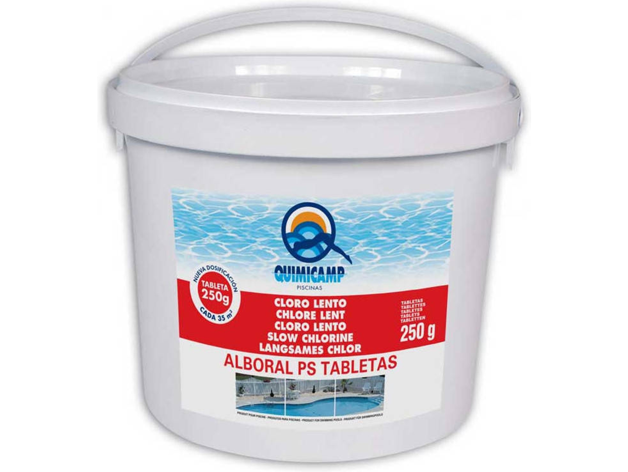 Cloro QUIMICAMP 54 (250g -5 kg)