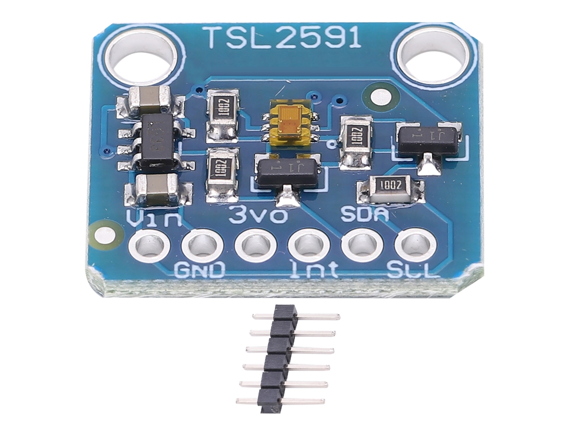 Sensor De Luz Digital De Alta Dinámica Tsl2591 Con Diodos Infrarrojos Y Espectro Completo I2c 3.3‑5v