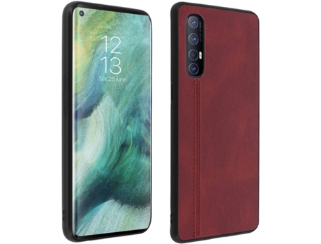 Carcasa Oppo Find X2 Neo AVIZAR BACK-LEA-RD-X2NEO Rojo
