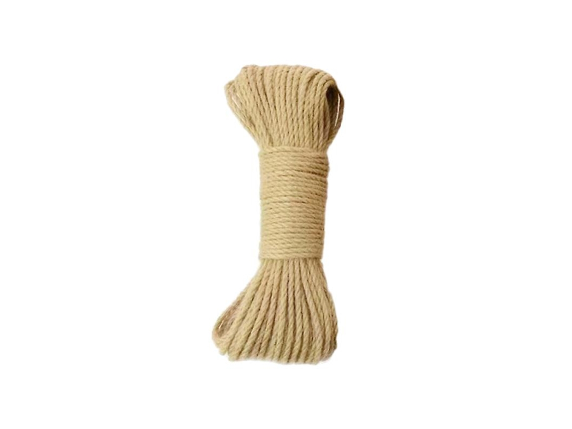 1 cuerda de yute gruesa natural. ALLINLESS