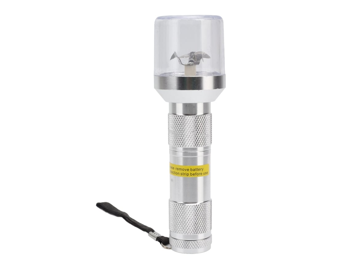 Molinillo Eléctrico Profesional De Hierbas Y Tabaco De Aleación De Aluminio Plateado