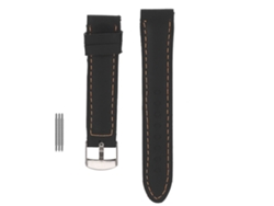 Pieza de repuesto para correa de reloj de silicona ajustable de 20 mm