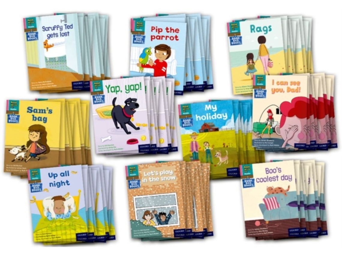 Libro Read Write Inc. Phonics Book Bag Books Pink Set 3 Pack of 100 de Adrian Bradbury, Alison Hawes et al. (Inglés)