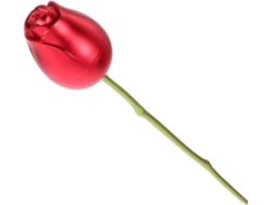 Caja Para Joyas Con Rosas Artificiales, Estuche Metálico Sin Fondo Para Anillos, Caja De Almacenamiento.