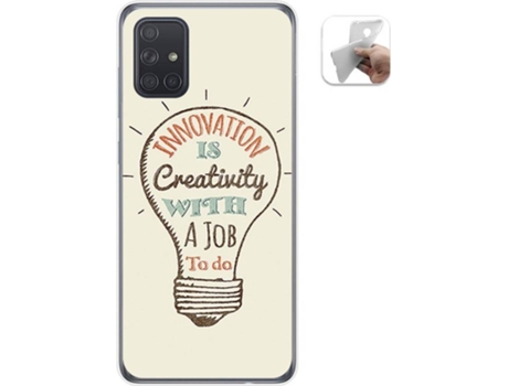 Carcasa Samsung Galaxy A71 TUMUNDOSMARTPHONE Creativity Multicolor
