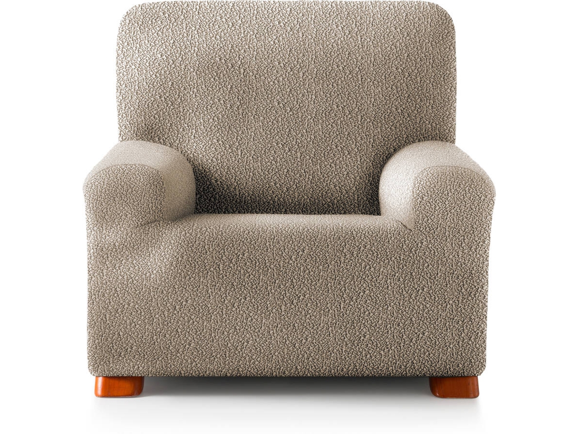Funda Multielástica para Sillón de 1 Plaza MILICA Spongy Beige Oscuro