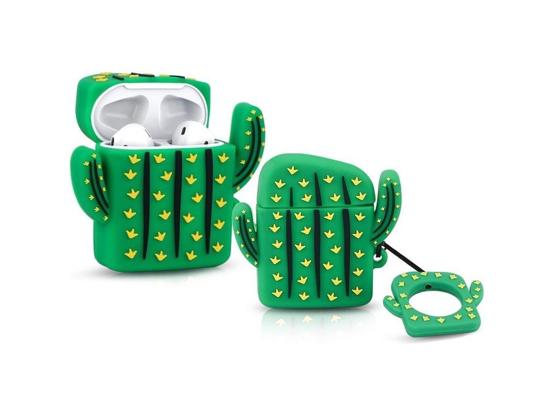 2026-funda Para Funda De Carga Airpods Compatible Con Apple Airpods 1 Y 2 Diseño Kawaii Silicona Resistente