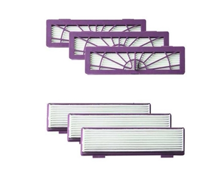 Pacote com 6 filtros para todos os neato botvac robotics d series connected d3 d5
