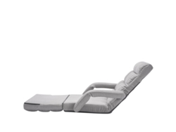 Silla de suelo Succebuy con 5 posiciones ajustables y reposabrazos para gamers.