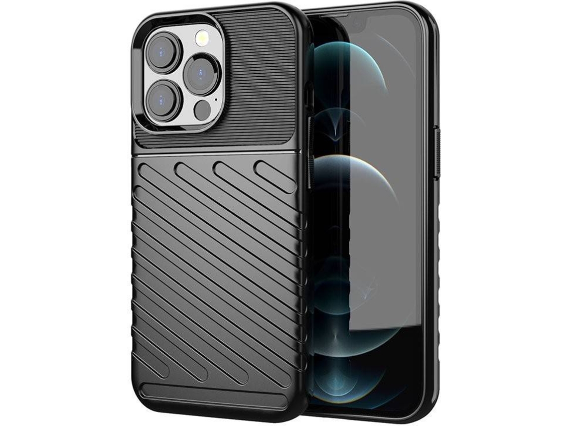 Carcasa Apple LMOBILE iPhone 13 Pro Silicone Traseira 16 Negro