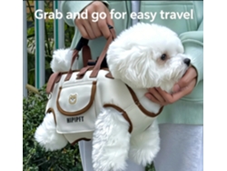 Mochila Para Mascotas, Talla M, 9-13 Kg, Función 4 En 1, Portátil, Adecuada Para Perros Pequeños.