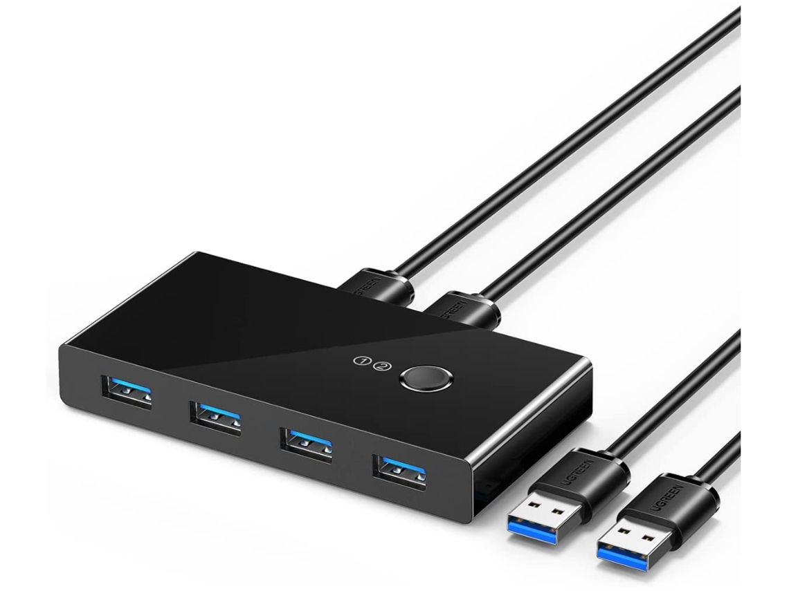 Usb 3.0 Switch 4 Portas CHRONUS HDMI1215-Y14 Negro