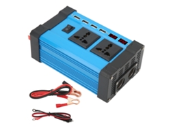 Inversor solar de 500 W de onda sinusoidal modificada con pantalla LCD dual inteligente y 4 puertos USB. Carga rápida de 4,2 A.