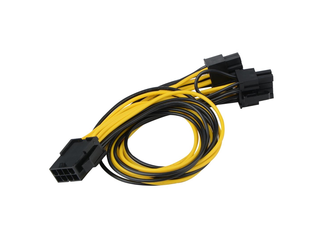Cable Adaptador De Tarjeta Gráfica Cpu 8p A Dual 6+2p Cable De Alimentación Extensión
