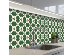 Salpicaderos De Cocina Azulejos - Classic - Verde 400x80 Cm