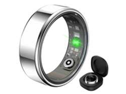 Anillo inteligente R99 para monitorizar la frecuencia cardíaca, la oxigenación sanguínea y el sueño, con estuche de carga. Nostalgia88