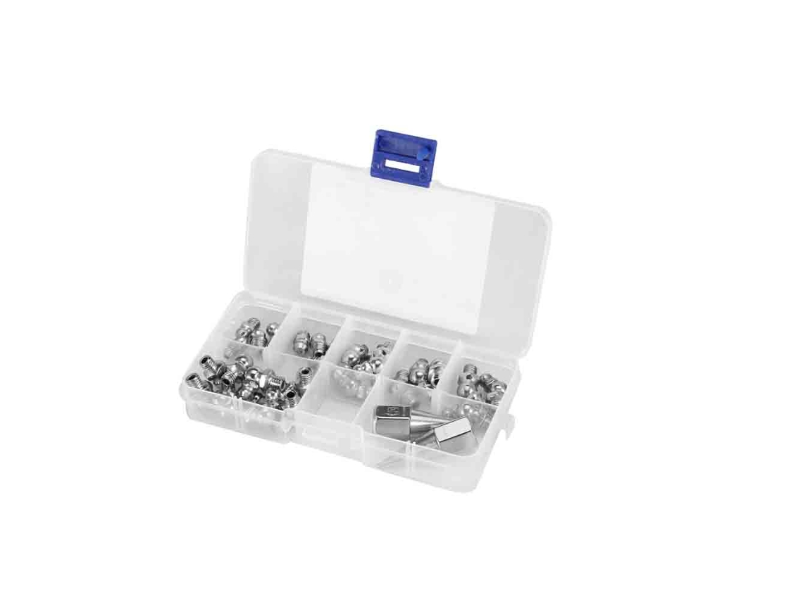 Juego De Engrasadores Metálicos (m6) Accesorios De Lubricación Mecánica Con 32 Piezas