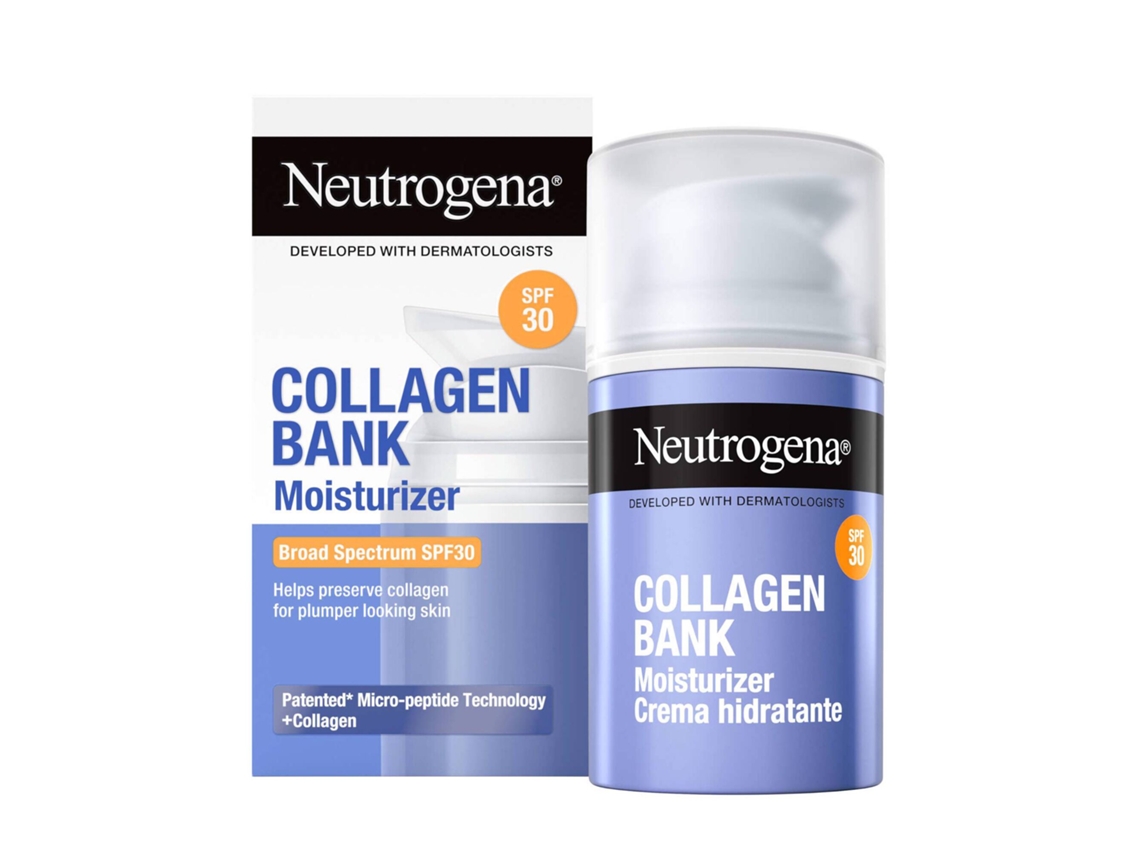 Crema facial hidratante con colágeno de Neutrogena
