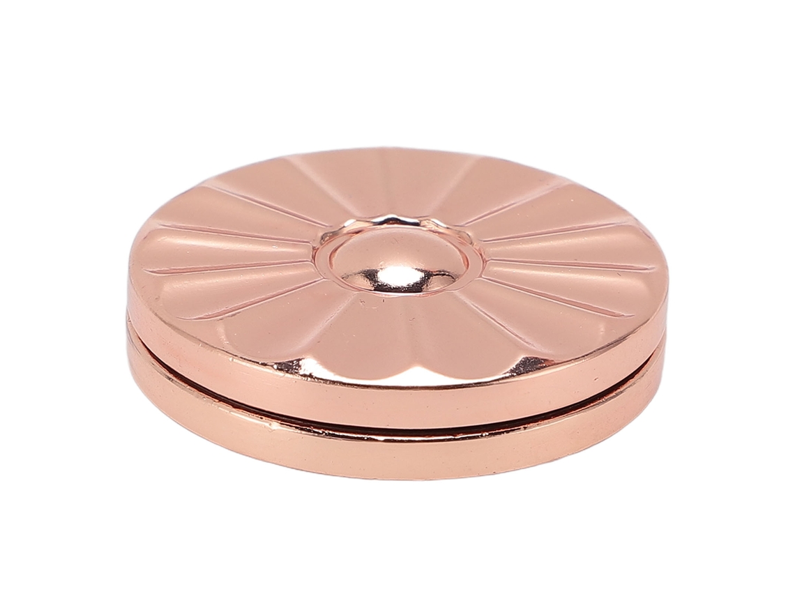 Mini Juguete Sensorial Metálico Deslizante Para Adultos, Soporte Antiestrés Para Los Dedos, Oro Rosa.
