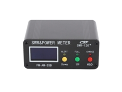 Medidor De Relación De Onda Estacionaria (roe) Swr-120 De 1,8 Mhz A 50 Mhz Y De 0,5 W A 120 W Con Pantalla Oled Digital Para Onda Corta Hf.