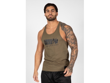 Tank Top Classic GORILLA WEAR (Verde Oscuro - Xxl)