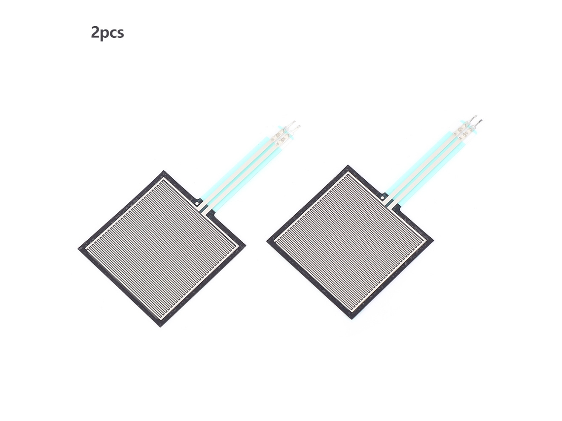 Yncm2026-2pcs Sensor De Presión En Película Flexible Resistor Sensible A La Fuerza 20g-10kg Rp-s40 Lt