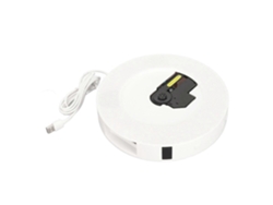 Reproductor de CD de pared con altavoces Bluetooth, radio FM, pantalla LCD, USB, reproductor de CD portátil con control remoto Chennnls