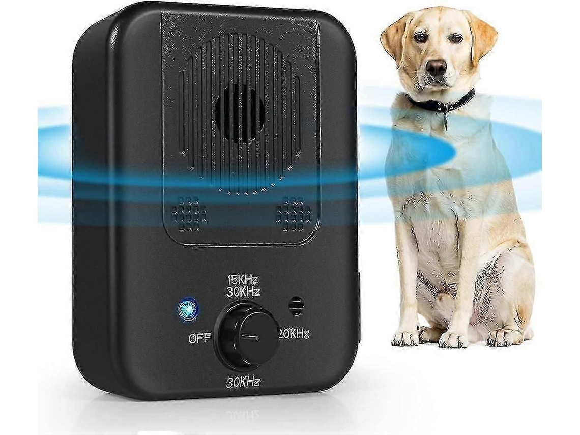 Dispositivo antiladridos, dispositivos de control para perros, control ultrasónico para perros de 3 niveles, recargable, resistente al agua, GOKOCO