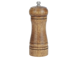 Molinillo Manual De Pimienta De Madera De Roble De 5 Pulgadas Para Sal Y Especias De Cocina.