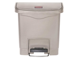 Rubbermaid Slim Jim® De Pedal Frontal 15 L De Resina Beige