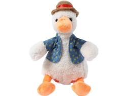 Juguete Pato Parlante Repite Lo Que Dices Con Sombrero Y Chaleco Desmontable Baila Y Canta Con Música Usb