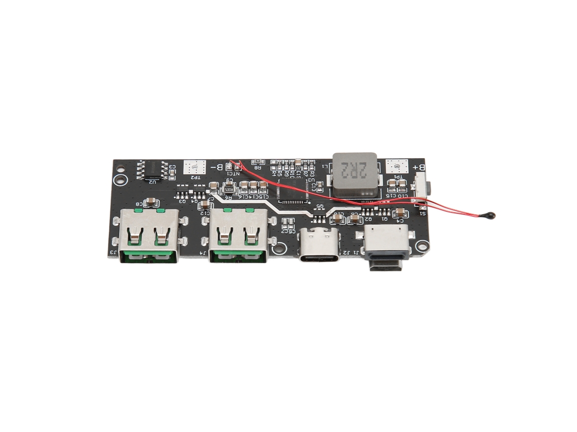 Módulo De Carga Móvil Micro Usb Tipo-c De 5 Puertos Con Doble Puerto Y Carga Rápida De 4,5 A 13,5 V.