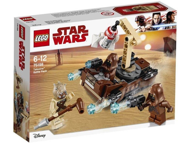 LEGO Star Wars: Paquete de batalla de Tatooine - 75198 (Edad Mínima: 6 - 97 Piezas)