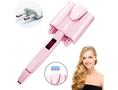 Rizador ondulador de pelo de cristal líquido estándar europeo 32 mm COZEVDNT