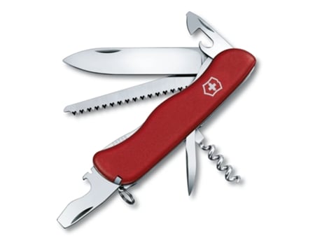 Canivete Swiss VICTORINOX Forester Red Swiss Army Cluse Con Sierra De Madera + Blade Blade