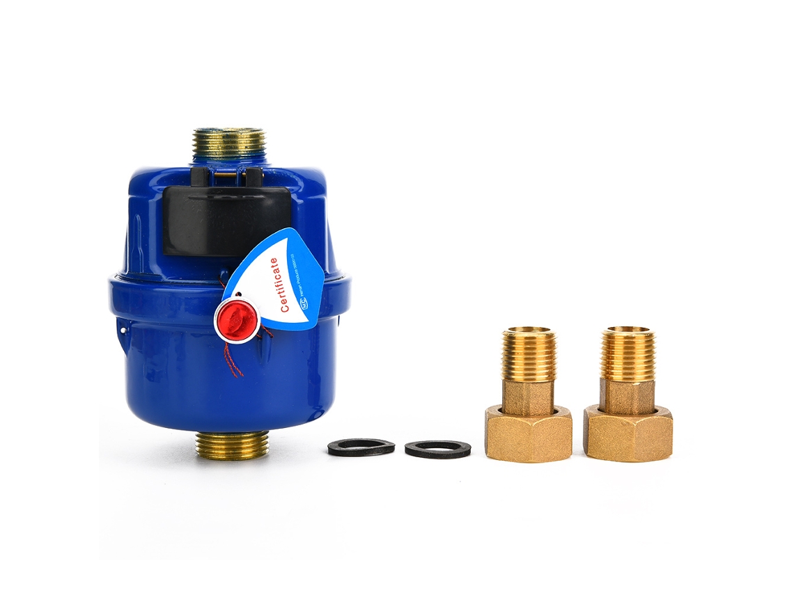 Medidor De Agua Fría De Cobre De 15 Mm Antiinterferencias Lxs-15e Para Jardín Y Hogar Con Señal Eléctrica