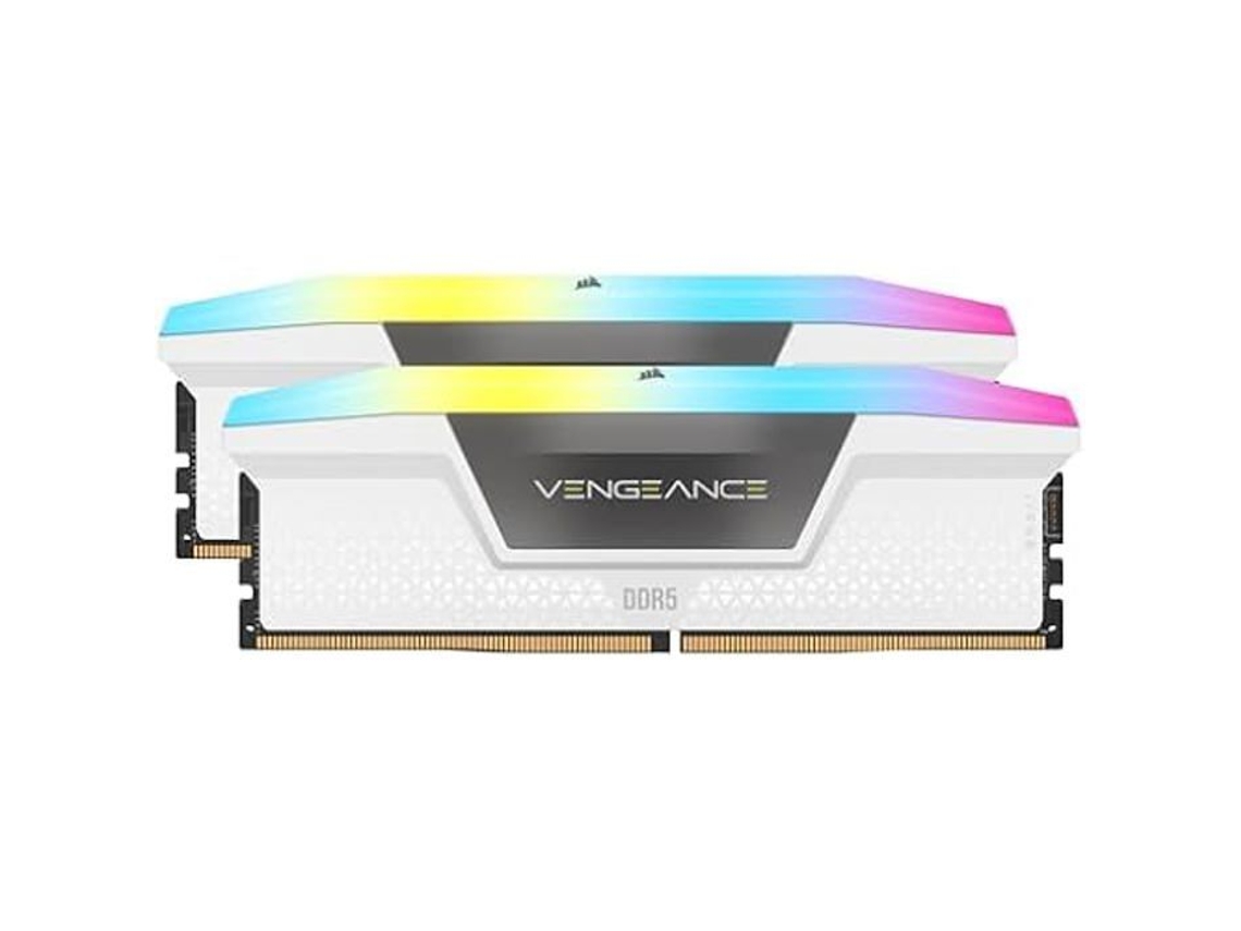 Memoria RAM DDR5 Corsair Vengeance RGB de 32 GB, 6000 MHz, CL30, 36 GB, 36 GB, 76 GB (2 x 16 GB)