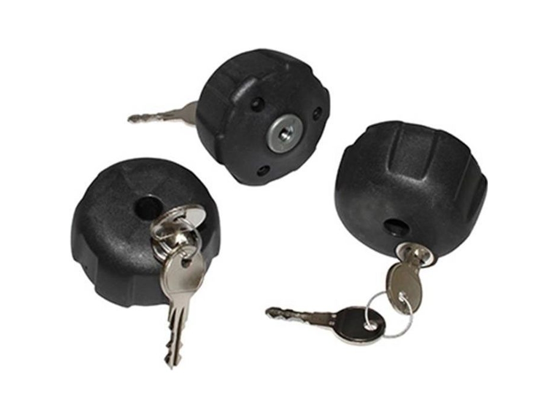 Portabicicletas Antivol para Peruzzo Siena Pure Instinct (Paquete de 3) (Fijación Antivol para portabicicletas)