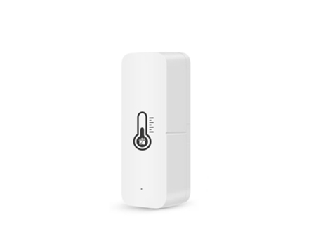 Tuya ZigBee Sensores de temperatura y humedad Aplicación de detector interior Monitoreo en tiempo real Enlace inteligente Compatible con Alexa Goog...