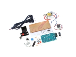 Kit De Bricolaje: Fuente De Alimentación Regulada Con Voltaje Ajustable De 1,25 V A 12 V Y Transformador.