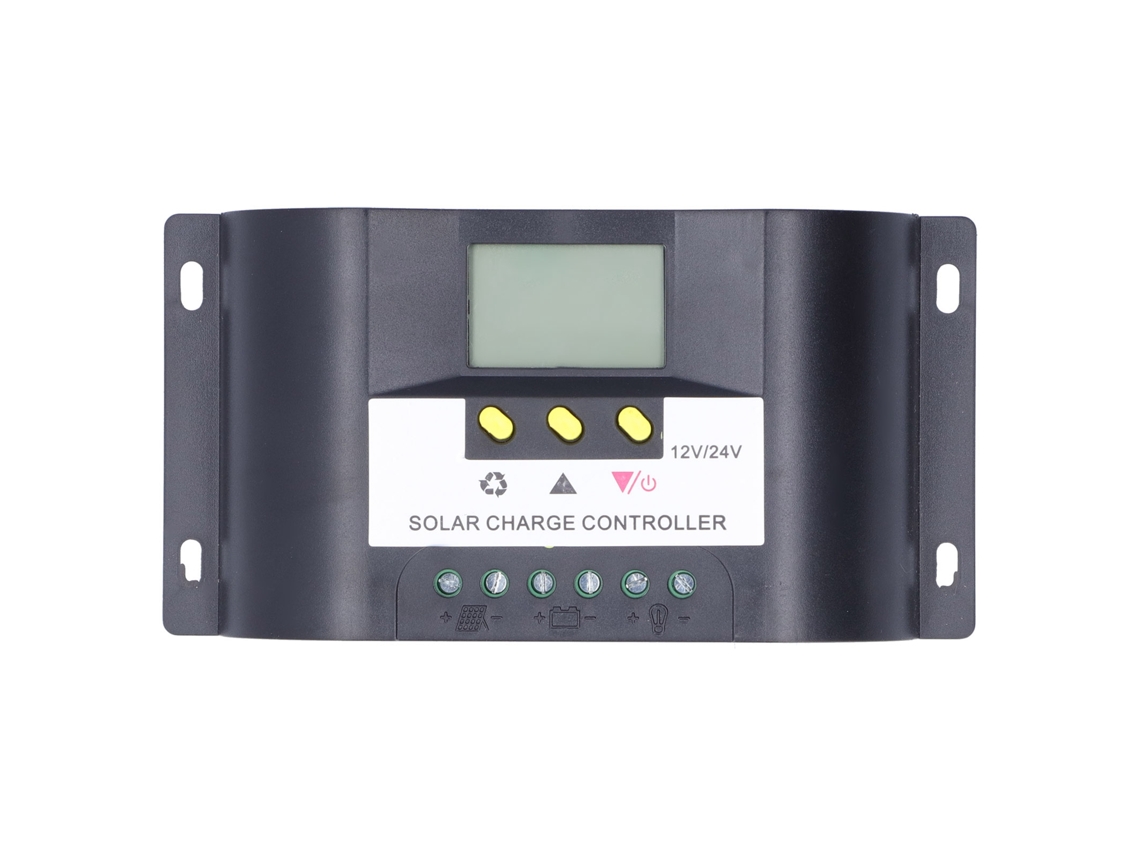 Controlador De Carga Solar Inteligente De 50 A Con Temporizador Ajustable Y Pantalla Lcd Para Cargas De Cc.