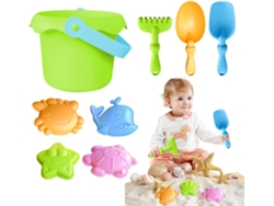 Juguetes infantiles Slowmoose: Castillo en un cubo y palas