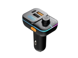 Transmisor FM Bluetooth Fwinl C24 para coche, reproductor MP3 Bluetooth, carga rápida inalámbrica, manos libres