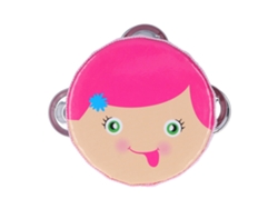 Pandereta De Percusión Infantil Con 3 Pares De Campanillas Metálicas, Instrumento Musical Para La Enseñanza, De Madera, 10 Cm (4 Pulgadas)